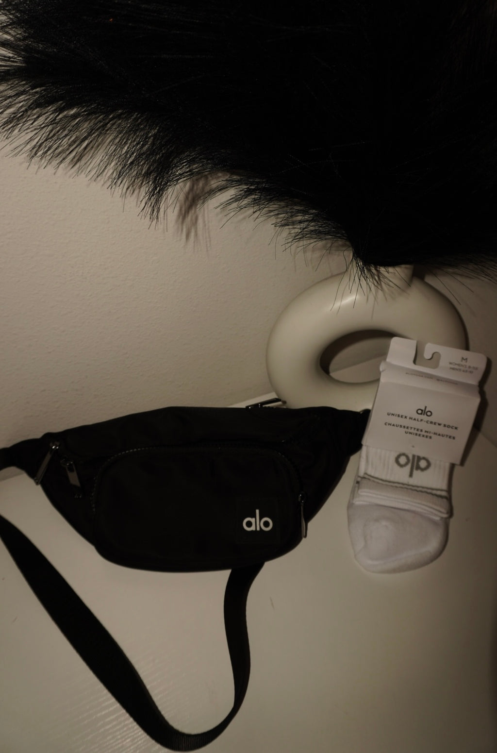 Authentic ALO Fanny Pack + ALO Socks bundle