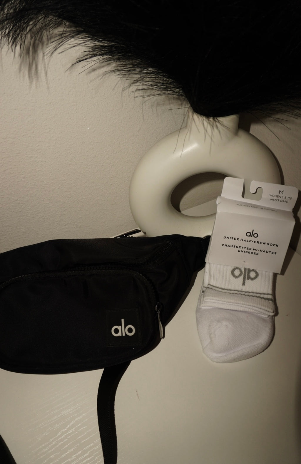 Authentic ALO Fanny Pack + ALO Socks bundle
